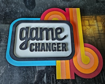 Game Changer - Wall Art – Hidden UV Reveal Featuring Sam Reich Tribute