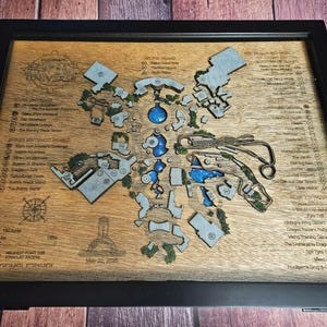 Universal Epic Universe Map – Opening Day 2025 | 3D Layered Theme Park Map | Orlando Park Art | Universal Studios Collectible