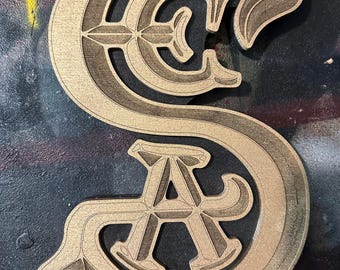 Society of Explorers and Adventurers SEA Emblem | Adventurer’s Club | Disney Parks Retro Wall Art | Handmade Wood Sign
