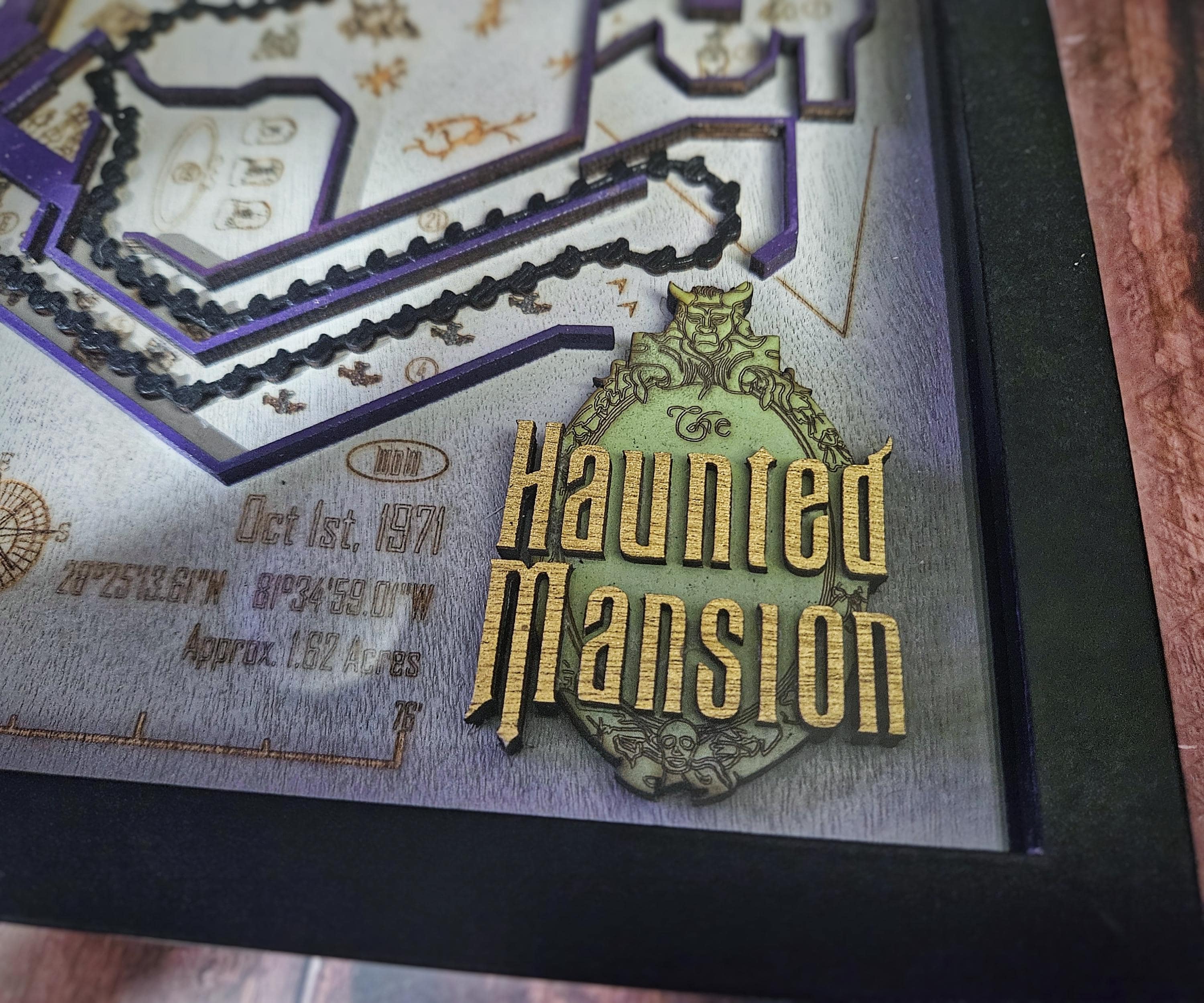 ホーンテッドマンションの乗り物マップ - ウォルト・ディズニー