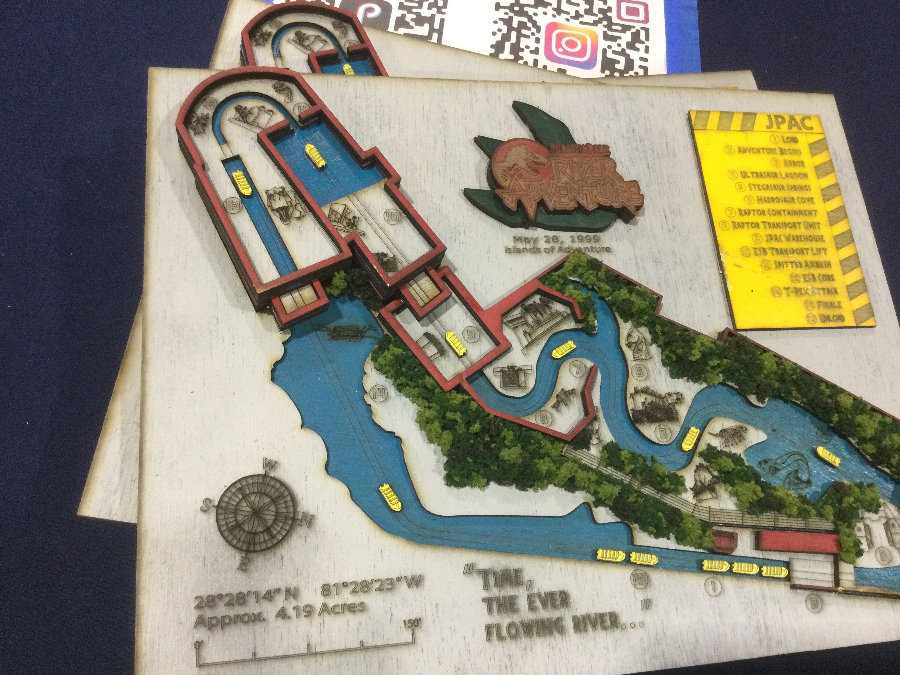 Map of Islands of Adventure