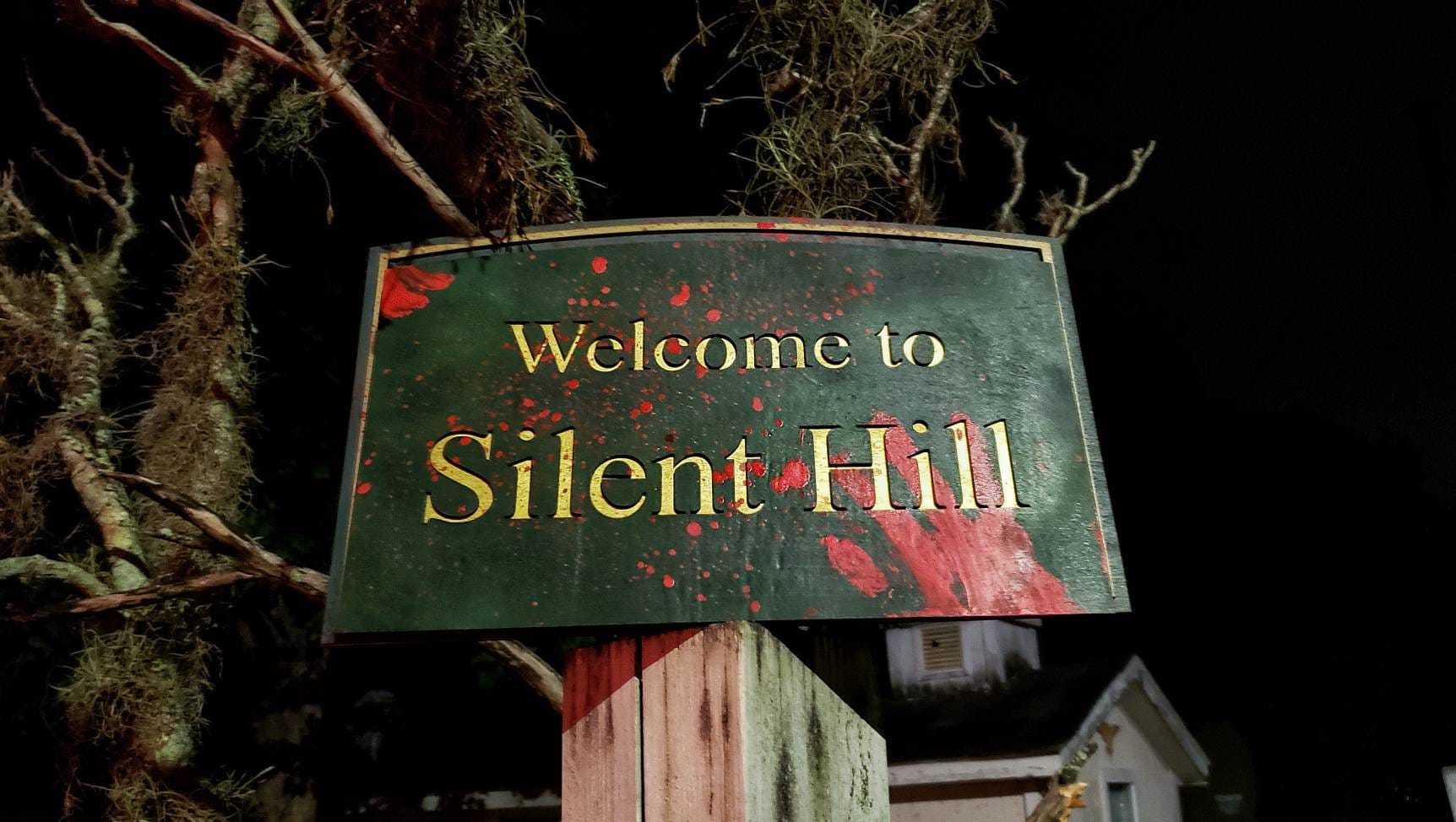 Welcome to Silent Hill Wood Carved Sign - Etsy