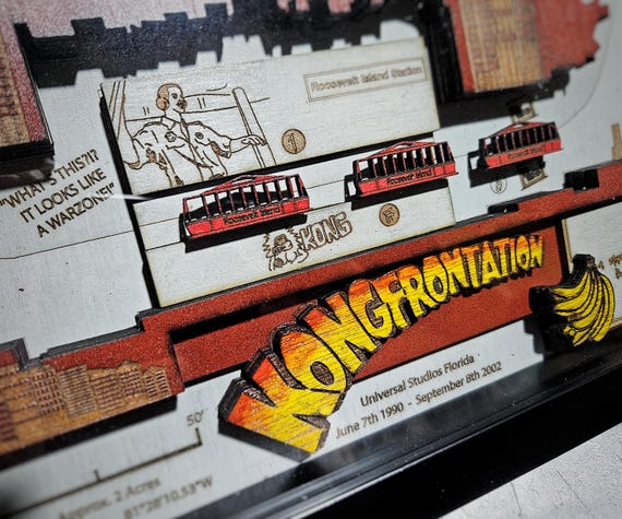 キングコング 写真立て ユニバーサルスタジオ ハリウッド コングフロン