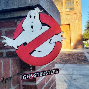 Ghostbusters Logo - Wood Cut - Multi Layered - Wall Art