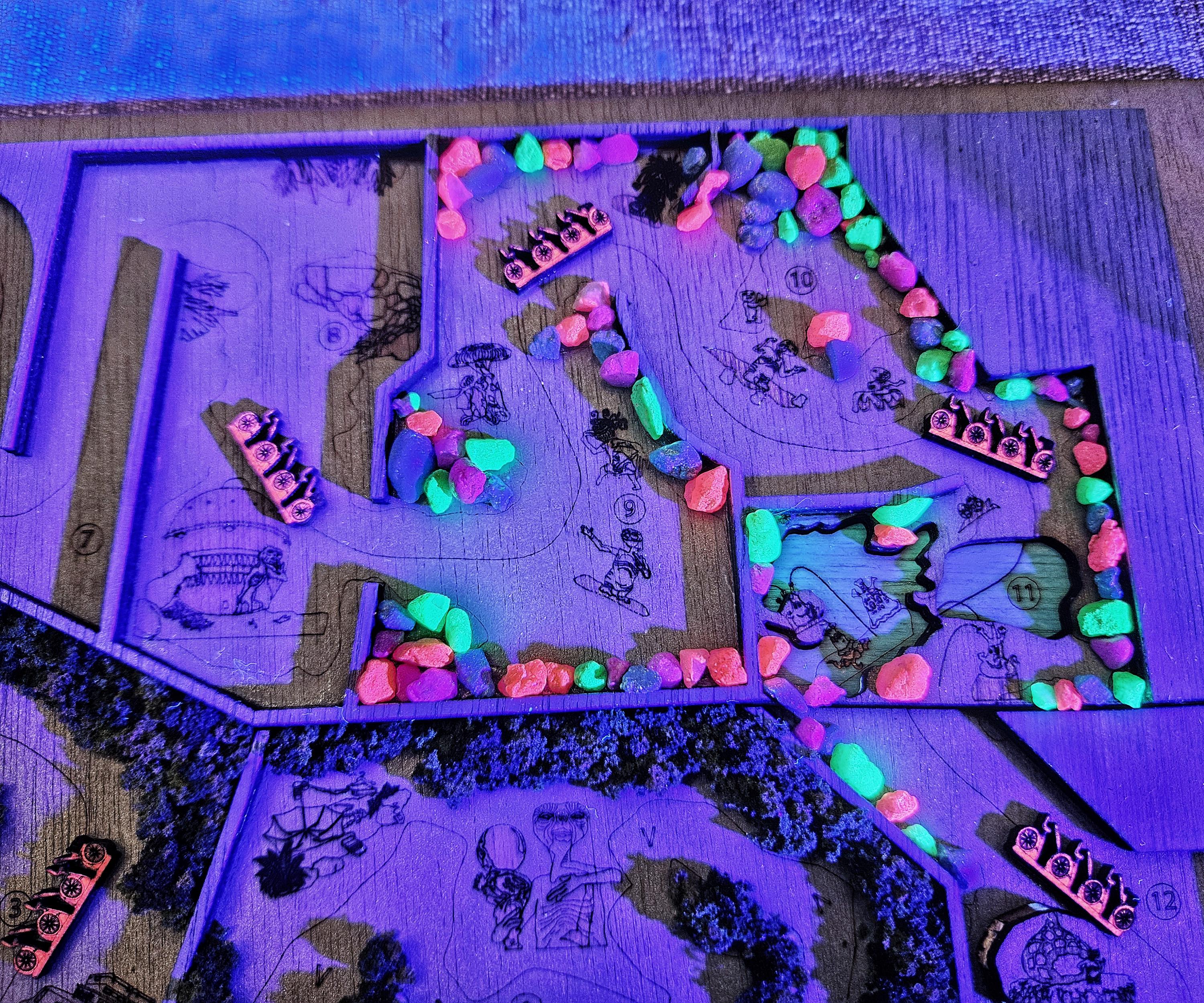 Et Ride Layout E.T. Adventure Ride Map - Universal Studios Florida - Wood Relief ...