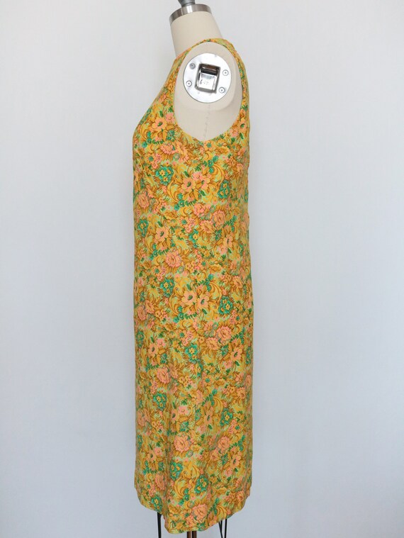 Vintage Floral Print Sleeveless Spring Summer Mod… - image 4