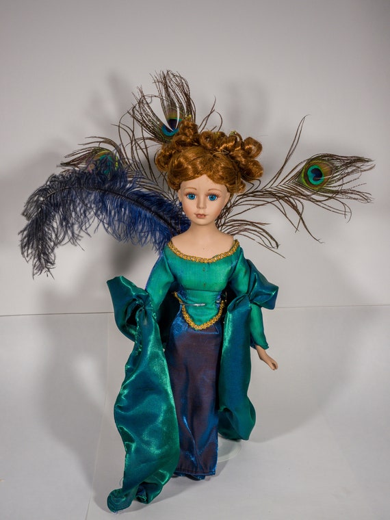peacock doll