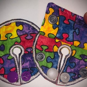 Puzzle Piece G-Tube Pad with Cover Option