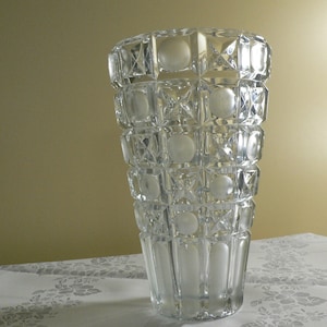 Vintage Czech Art Glass Vase: Jiri Zejmon OXO Design