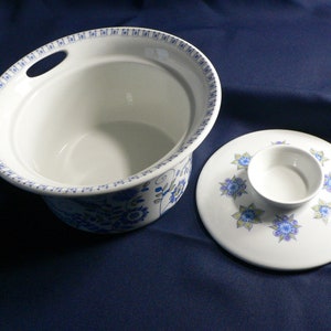 Cocotte vintage Figgjo Flint Lotte : sérigraphie scandinave Turi Design