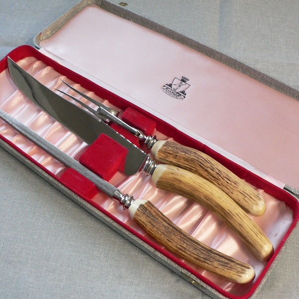 Meat Carving Set Etsy