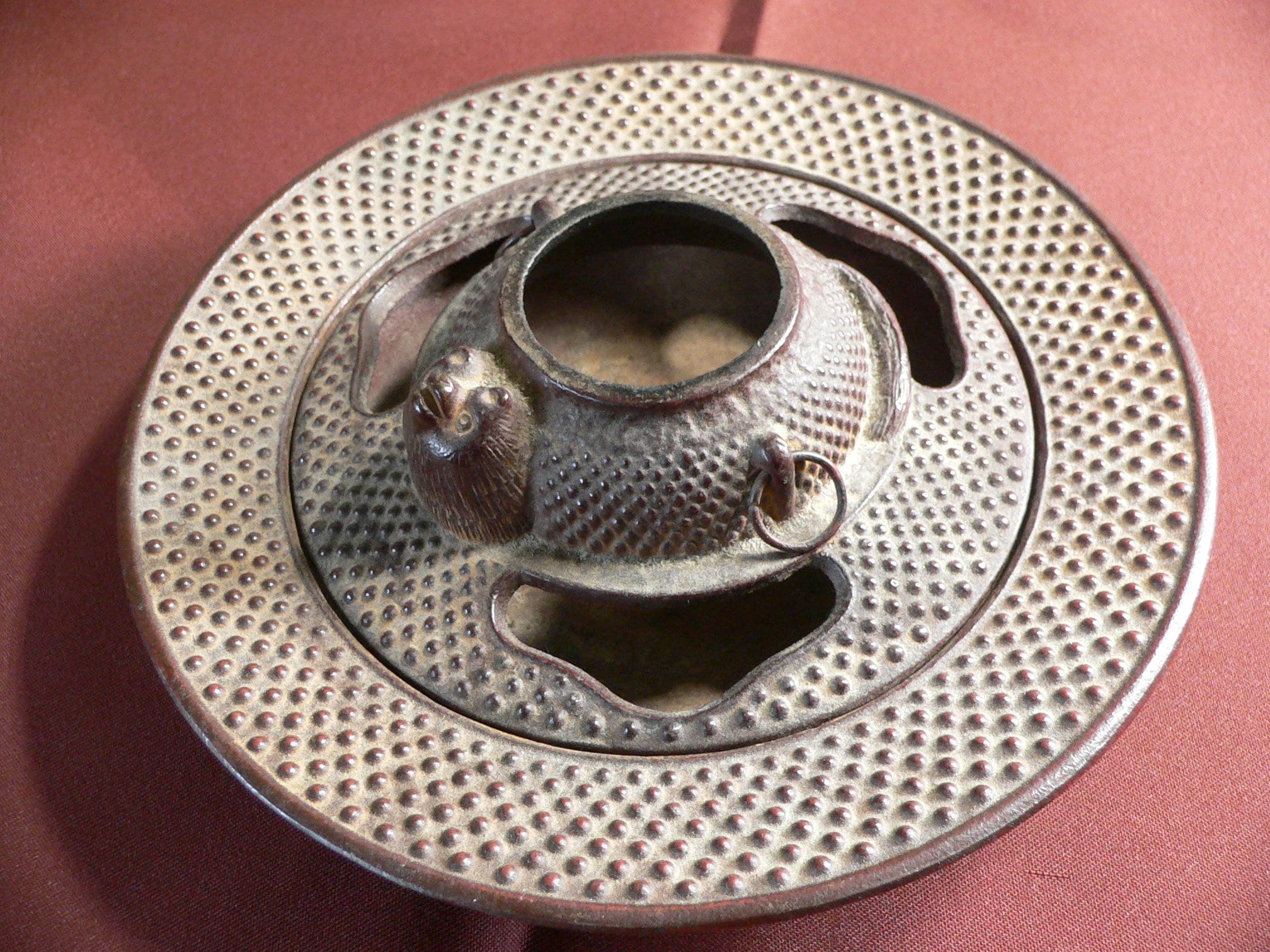 アンティーク 南部鉄器 鋳鉄香炉 亀蓋 大正時代 - Etsy 日本