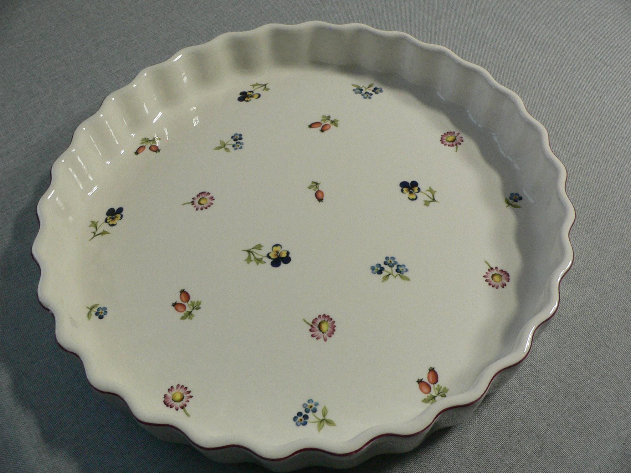 Villeroy & Boch 花柄　大皿　直径30センチ Villeroy & Boch 花柄 大皿 直径30センチ