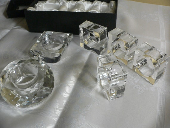Napkin holder shop crystal