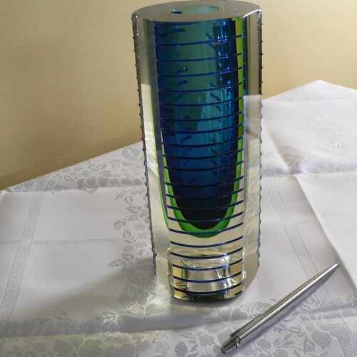 vintage-murano-sommerso-faceted-cubed-art-glass-vases-flavio-etsy