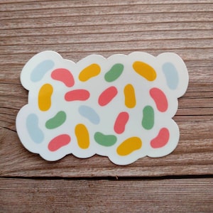Jelly Beans vinyl sticker