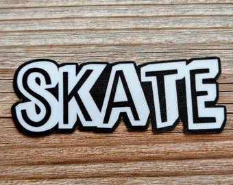 Skate vinyl sticker