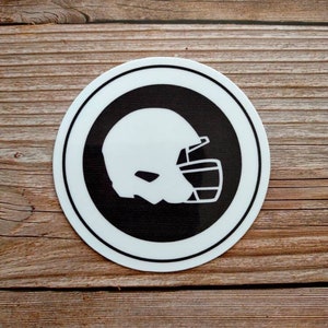Adesivo in vinile casco da football