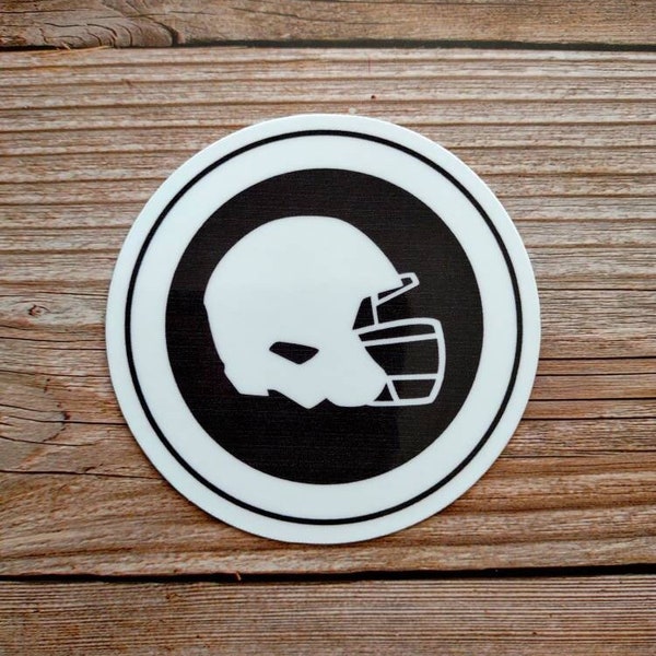 Football Helmet Decals Vinyl Etsy