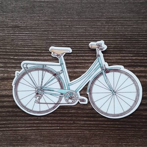 Bike waterproof vinyl stickers
