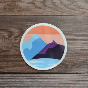 Vinylsticker berg
