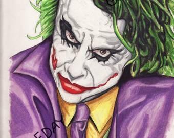 Heath Ledger Joker PRINT
