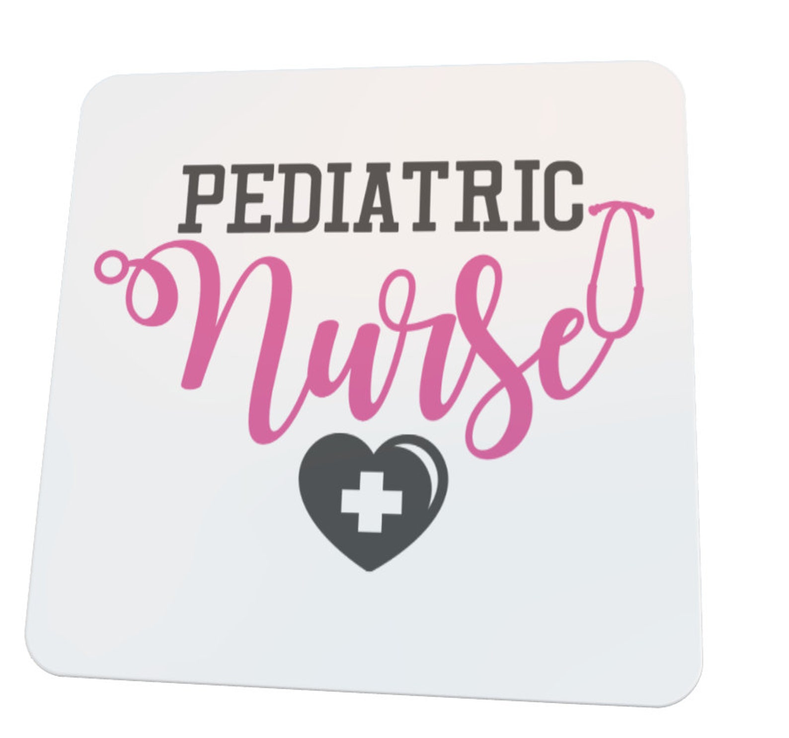 Pediatric Nurse Nurse Sayings & Quotes Glossy Mug Coaster Etsy