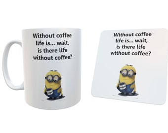 Minions Coffee - Etsy UK Minions Coffee - Etsy UK