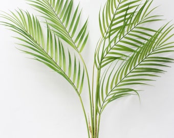32-inch real-touch palmbladstruik, levensecht premium