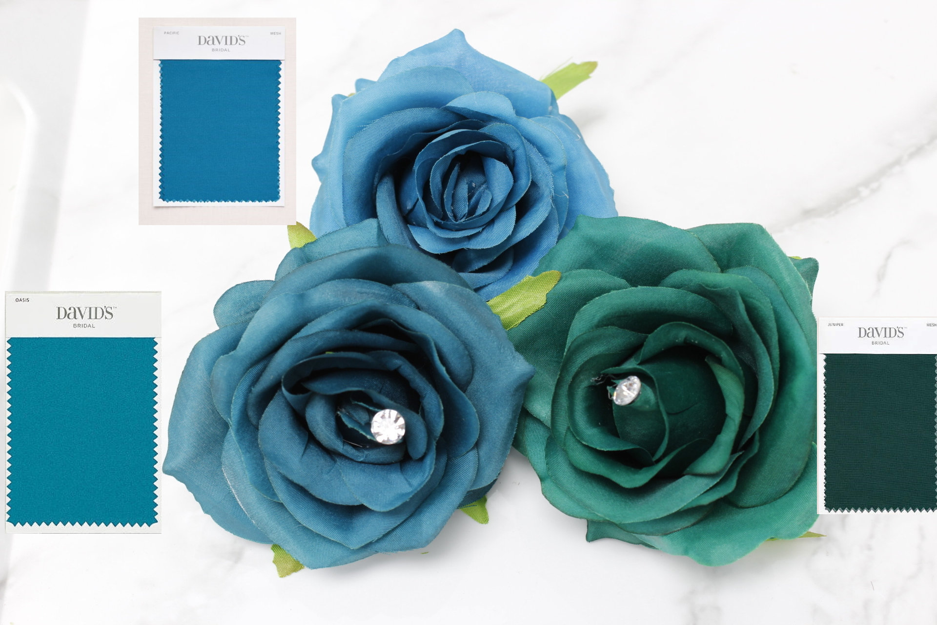Oasis blue cheap david's bridal