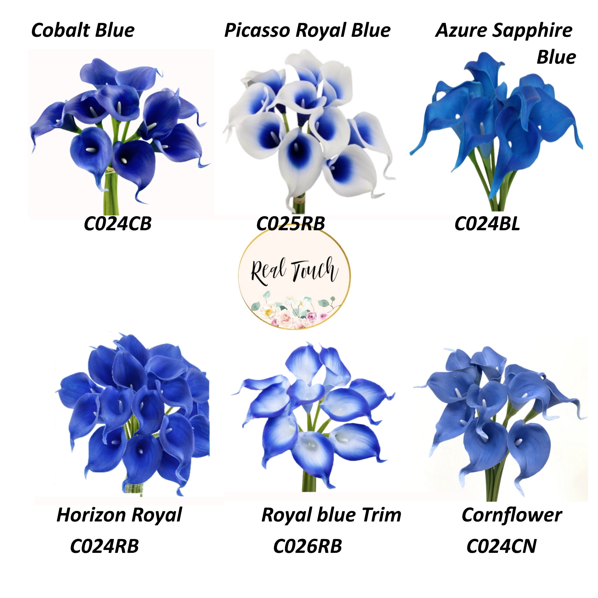 Blue Lilies Etsy