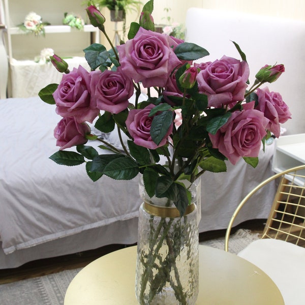 Real Touch Roses Etsy