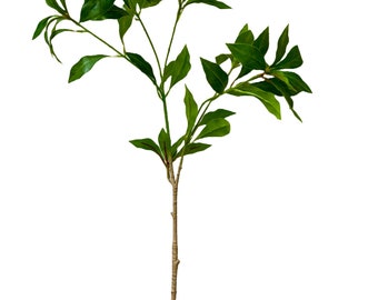 Real Touch 32" Pieris Japonica Foliage Stem-Exuberante calidad planta artificial decoración del hogar tallo flexible