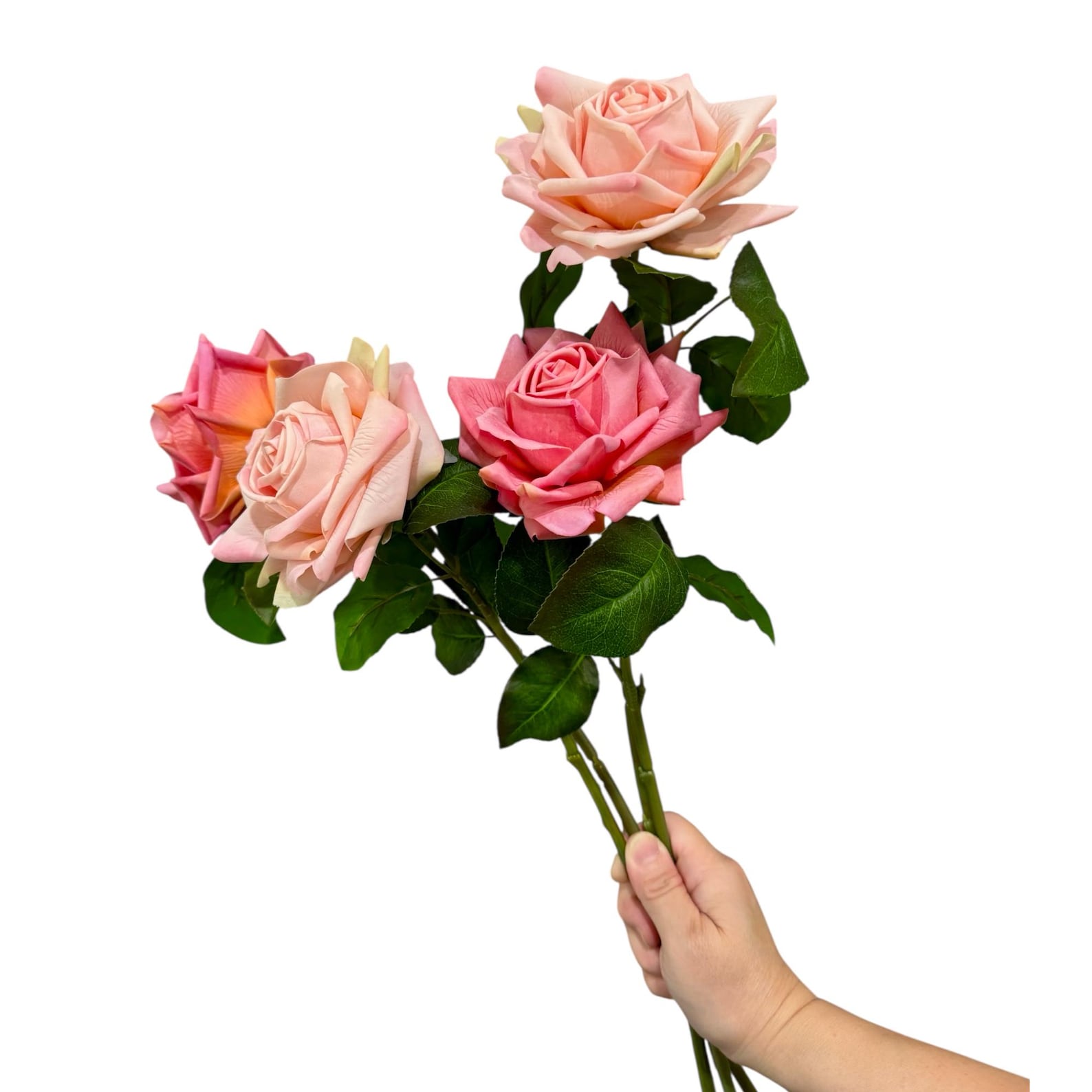 Two Roses Ultra Pack of 6- Ultra Realistic Real Touch Roses: 19
