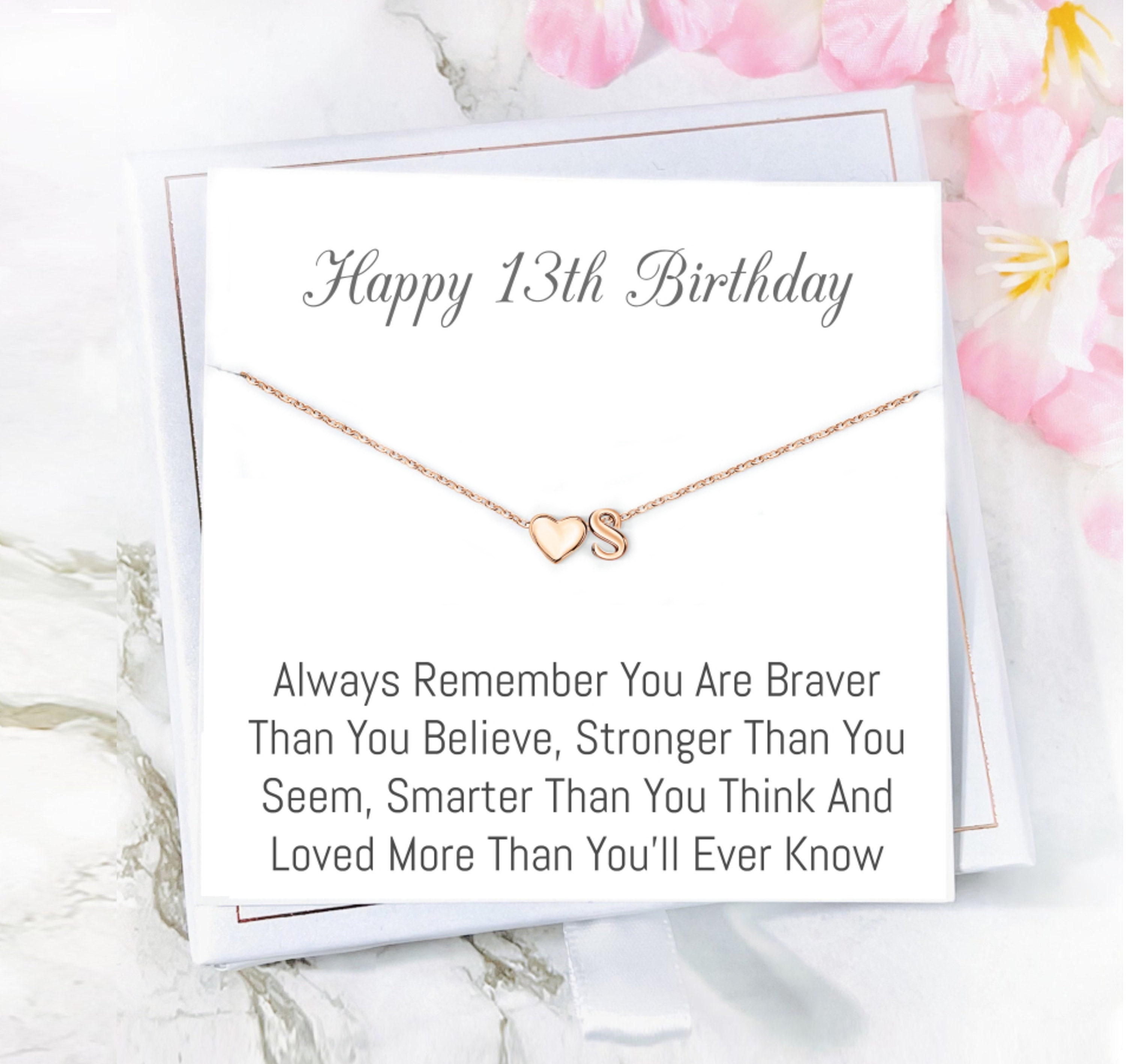 19th Birthday Gifts for Girls, Gift for 19 Year Old Girl Gift for Her,  Nineteen Birthday Gift, Interlocking Necklace, Sterling Silver 