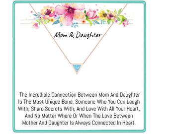 Mothers day Gift, Mom Gift, Best Mom gift from daughter, Mothers day gift, Mom Birthday, mother gift, mother necklace necklace, gift for mum