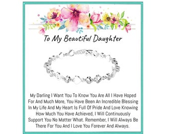 Daughter Gift from Mom to Daughter Necklace for Daughter Gift for Daughter from Mom Daughter Gift from Dad to Daughter Birthday Gift