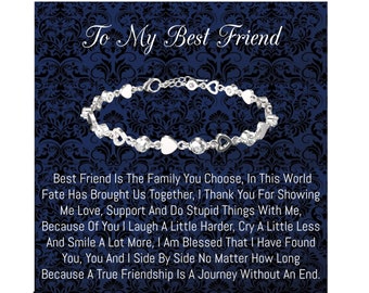 Sterling silver  Knot of friendship gift, Friend forever, Best friend bracelet, Best friend gift, Gift for friend, friendship