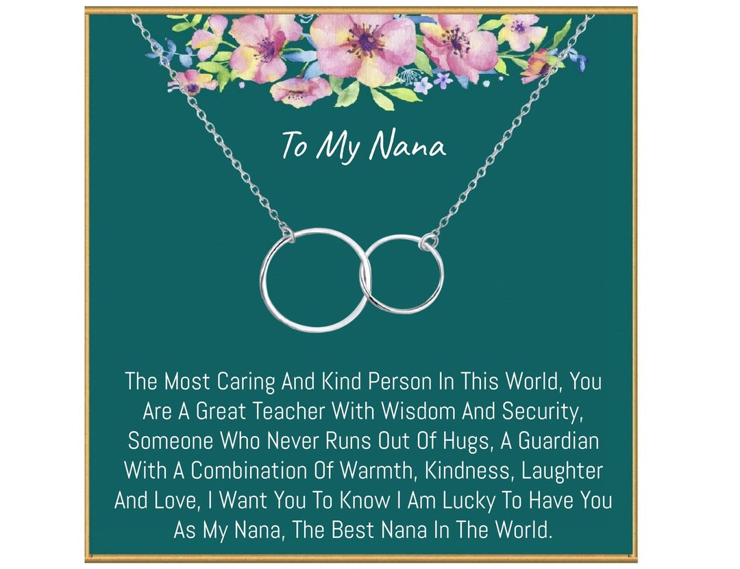 Nana Necklace, Nana Gift, Nana, Nana Gifts, Nana Jewelry Etsy