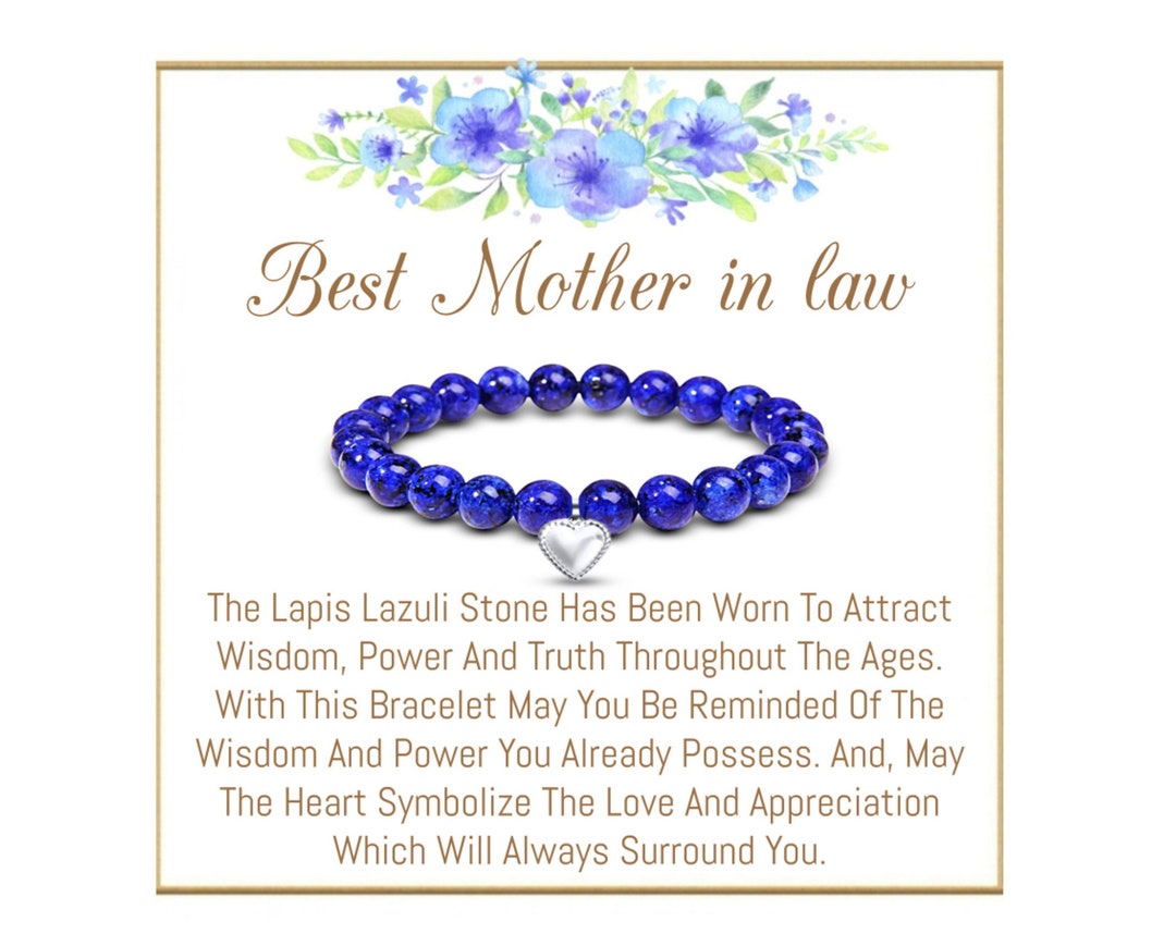Gift for Motherinlaw Motherinlaw Bracelet Best Etsy