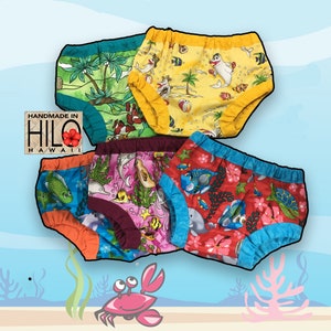 Hawaiian Diaper Covers - sea creature Diaper Covers - diaper Covers, Baby Gift, Baby Shower Gift, Baby Accessories