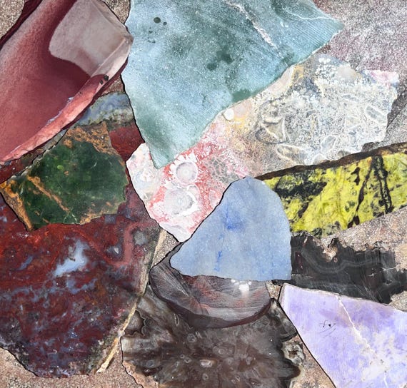 Mystery Rock Box- Slabs only