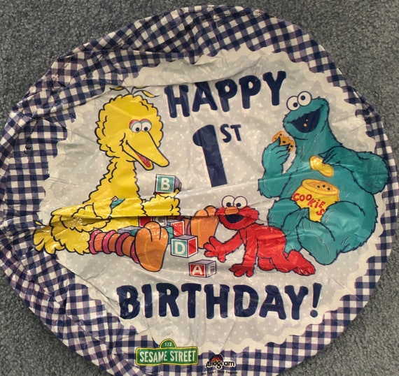 Sesame Street Happy 1st Birthday