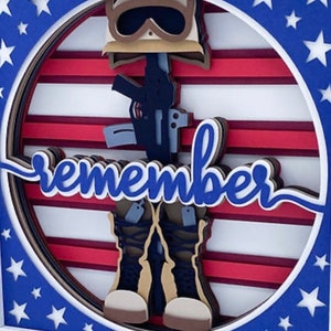 3D Remember Shadowbox