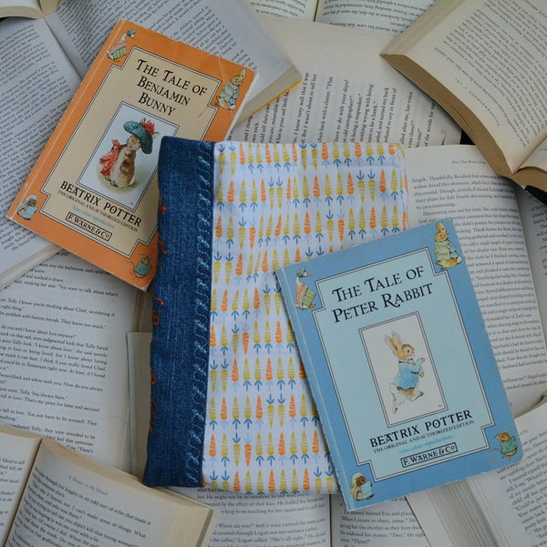 The Tale of Peter Rabbit/The Tale of Benjamin Bunny Beatrix Potter book sleeve|bunny book sleeve|children's book|gift for readers|kindle