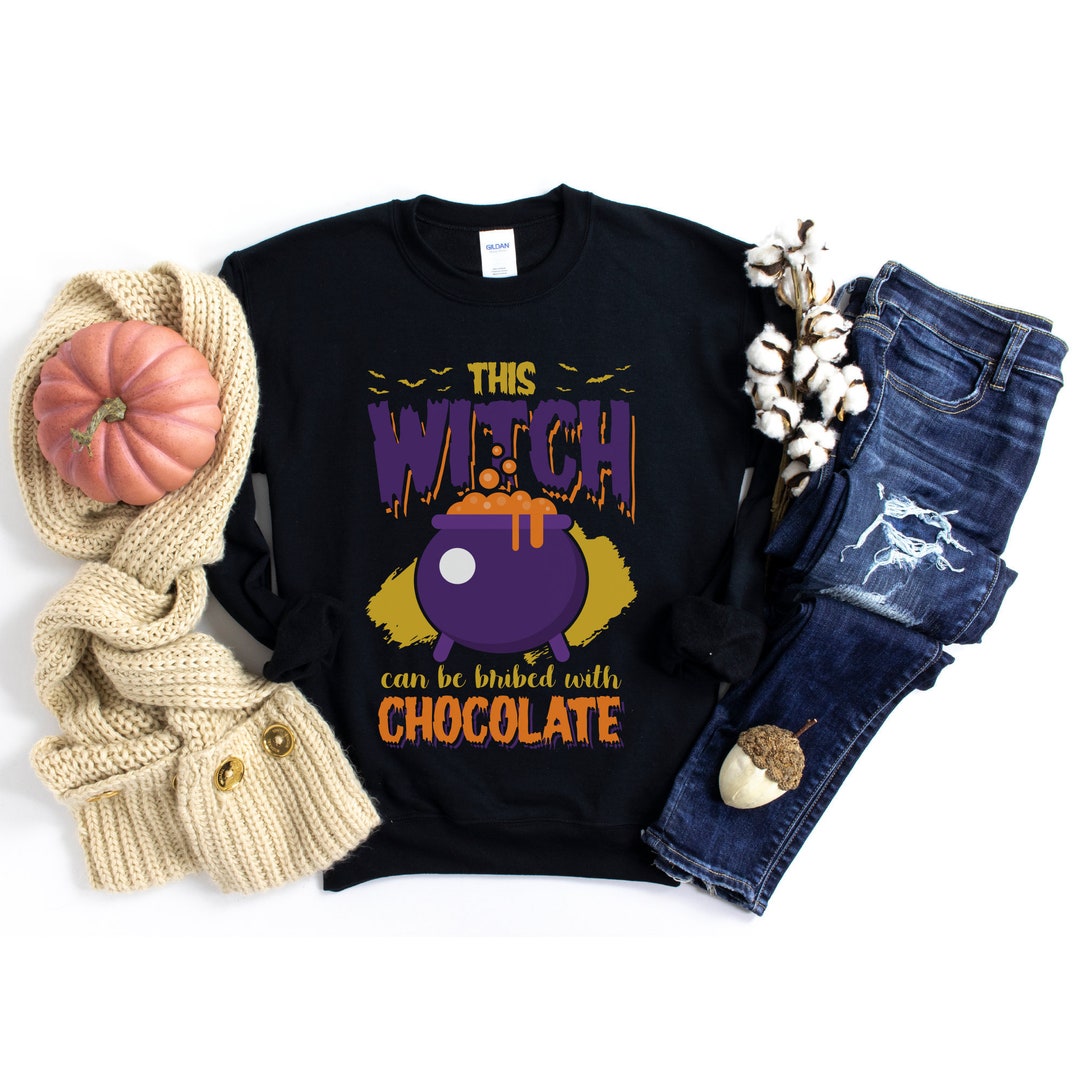 Funny Halloween Witch Women's Sweatshirt