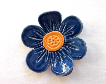 Ceramic Tile for Mosaics/Craft Projects/Handmade/Flower