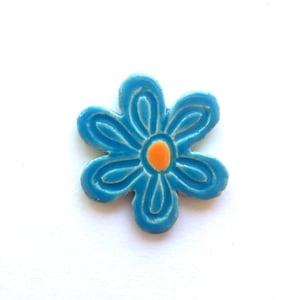 Flower/Ceramic Tile for Mosaics/Craft Projects/Handmade