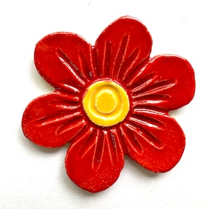 Ceramic Tile for Mosaics/Craft Projects/Handmade/Flower