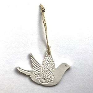 Ceramic Bird Tile Ornament for Mosaic/ceramic/handmade/